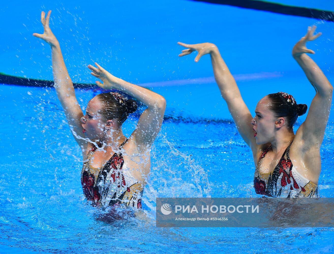 Чемпионат мира FINA 2019. Синхронное плавание. Дуэт. Техническая программа