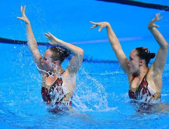 Чемпионат мира FINA 2019. Синхронное плавание. Дуэт. Техническая программа