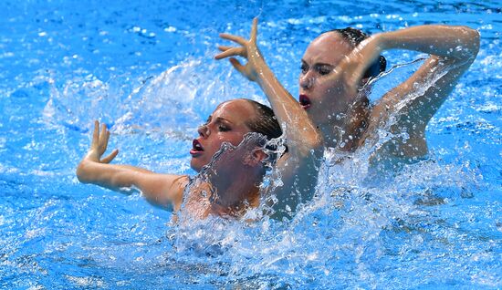Чемпионат мира FINA 2019. Синхронное плавание. Дуэт. Техническая программа