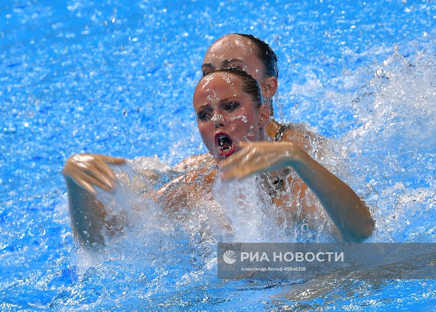 Чемпионат мира FINA 2019. Синхронное плавание. Дуэт. Техническая программа