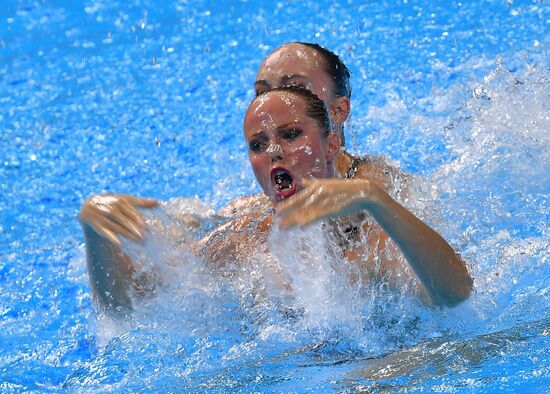 Чемпионат мира FINA 2019. Синхронное плавание. Дуэт. Техническая программа