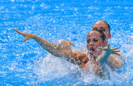 Чемпионат мира FINA 2019. Синхронное плавание. Дуэт. Техническая программа