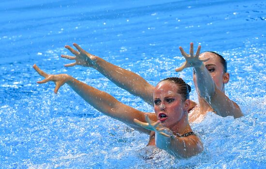Чемпионат мира FINA 2019. Синхронное плавание. Дуэт. Техническая программа