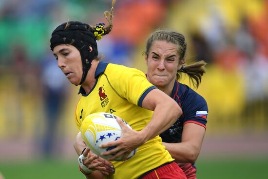 Регби-7. Женщины. Олимпийский отборочный турнир. Второй день