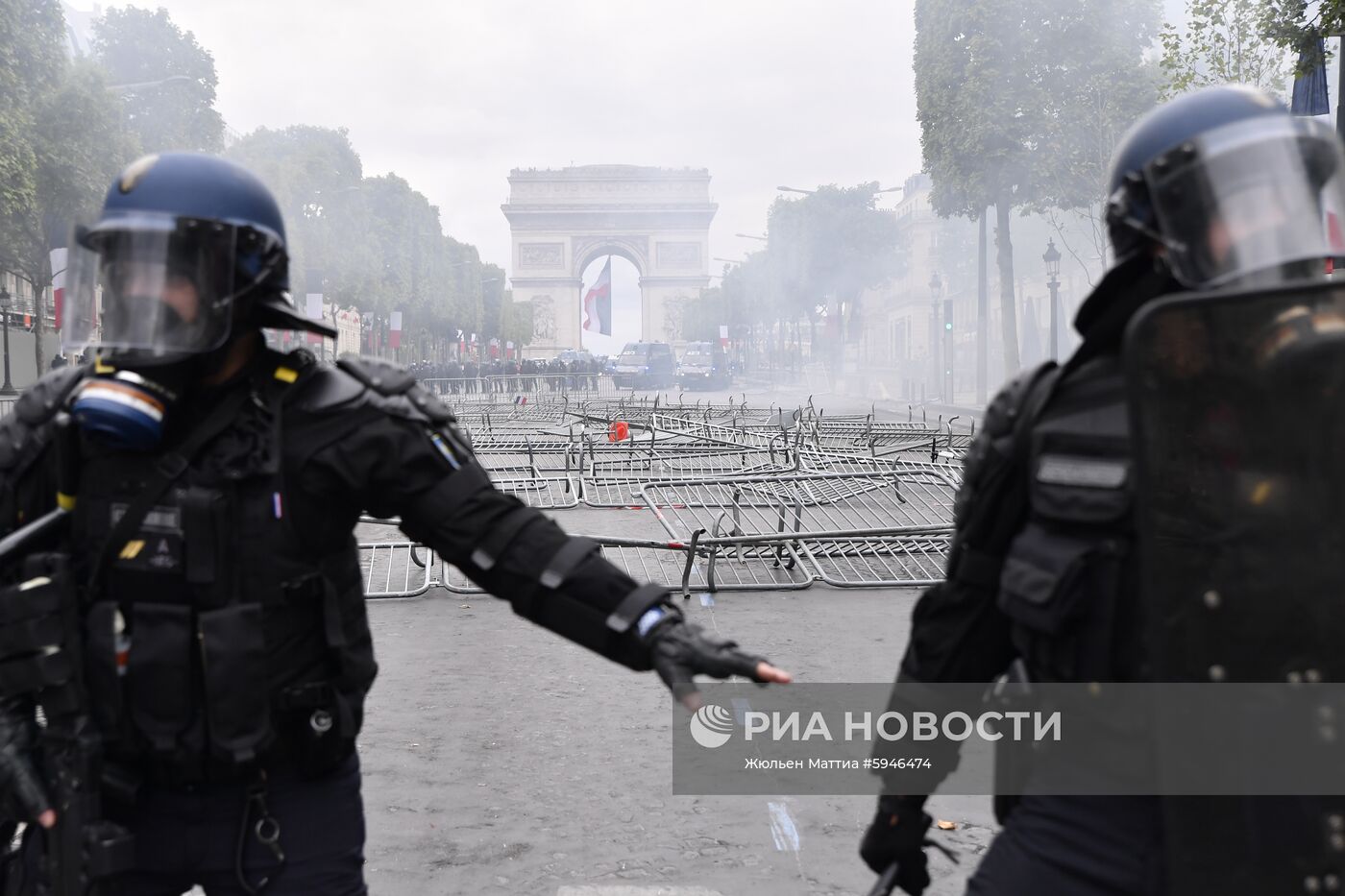 Беспорядки в Париже