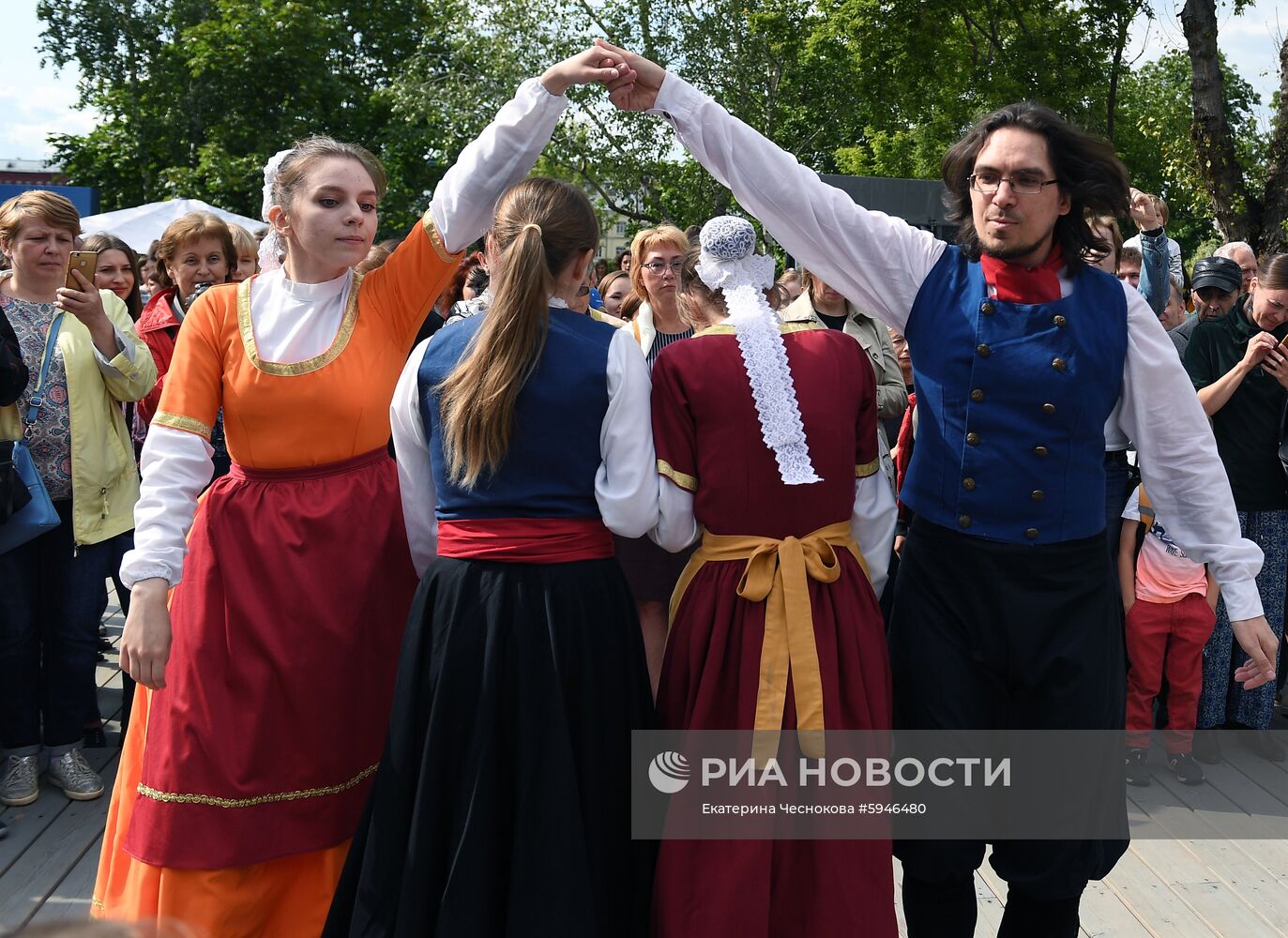 Фестиваль "День Франции" в парке "Музеон"