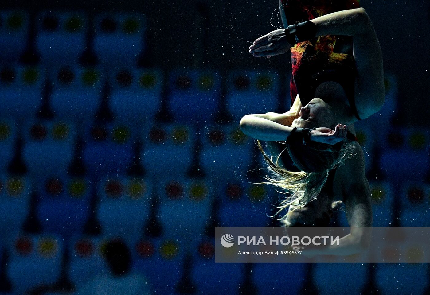 Чемпионат мира FINA 2019. Синхронные прыжки в воду. Женщины. Вышка 10 м