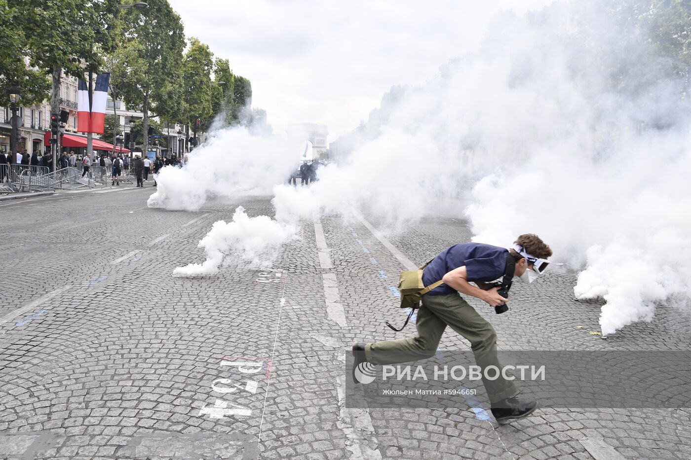 Беспорядки в Париже