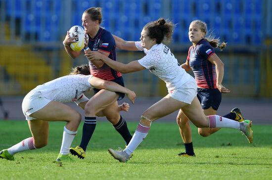 Регби-7. Женщины. Олимпийский отборочный турнир. Второй день