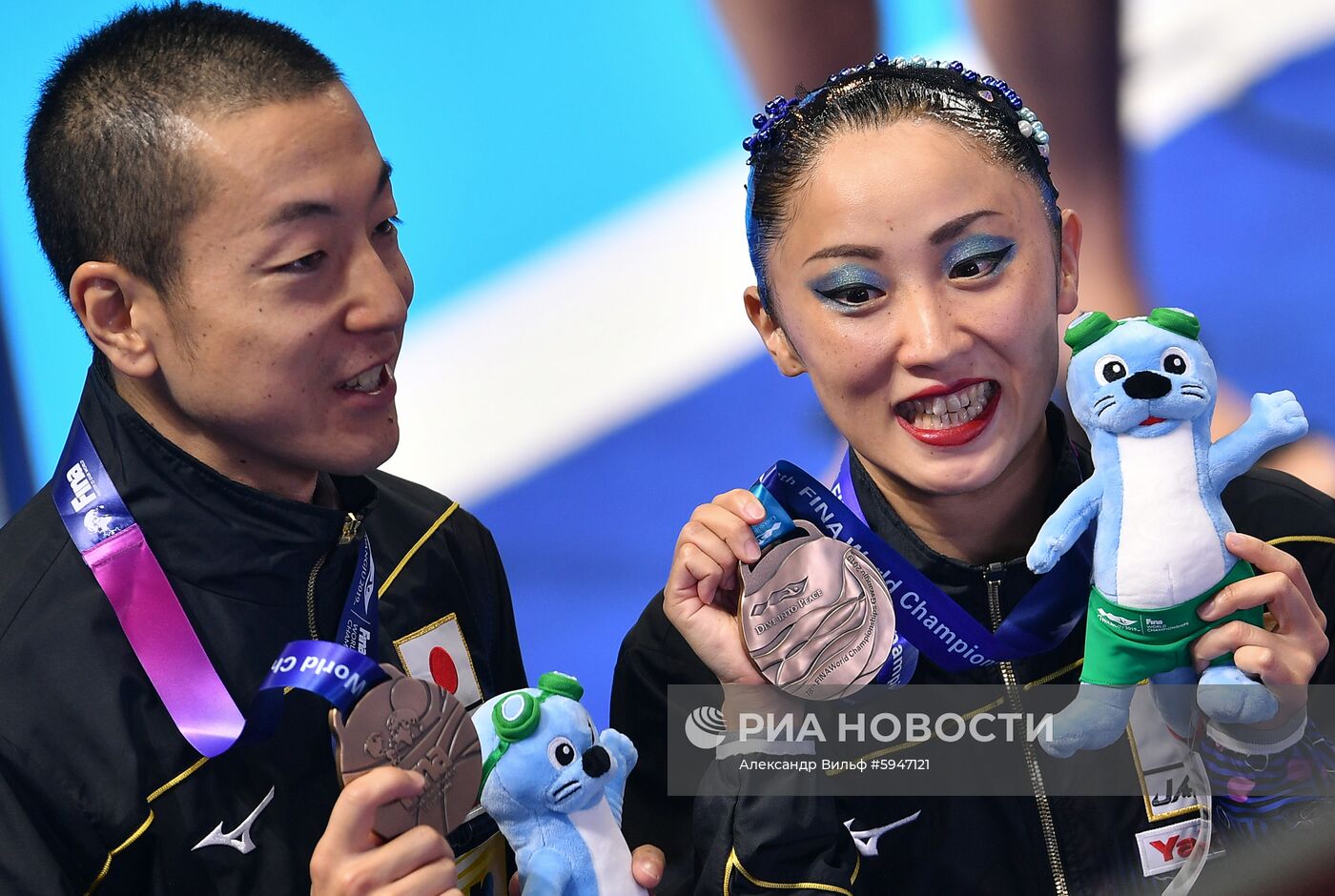 Чемпионат мира FINA 2019. Синхронное плавание. Смешанный дуэт. Техническая программа