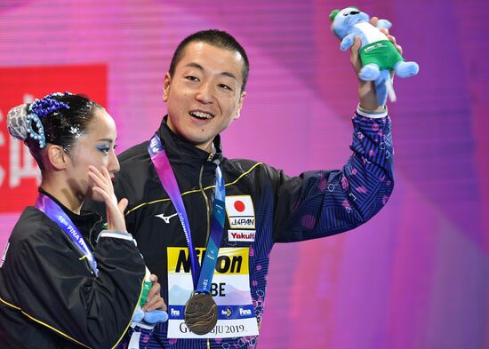 Чемпионат мира FINA 2019. Синхронное плавание. Смешанный дуэт. Техническая программа