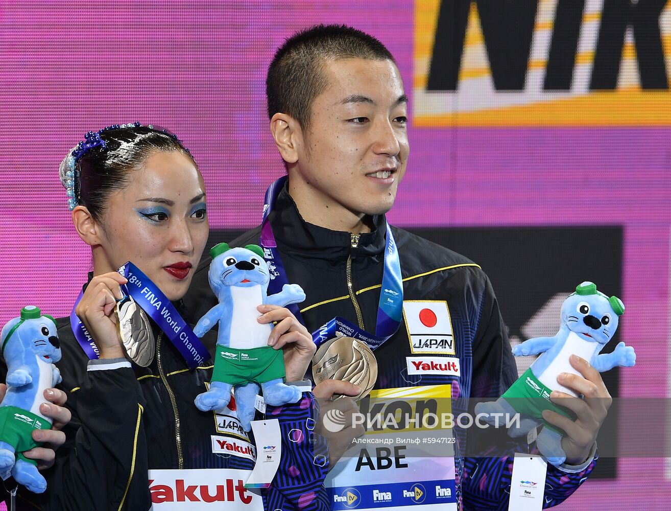 Чемпионат мира FINA 2019. Синхронное плавание. Смешанный дуэт. Техническая программа
