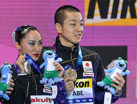 Чемпионат мира FINA 2019. Синхронное плавание. Смешанный дуэт. Техническая программа
