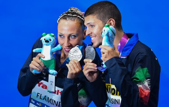 Чемпионат мира FINA 2019. Синхронное плавание. Смешанный дуэт. Техническая программа