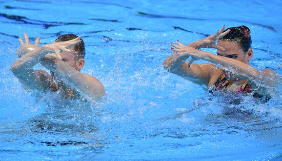 Чемпионат мира FINA 2019. Синхронное плавание. Смешанный дуэт. Техническая программа