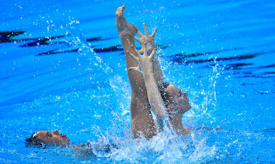 Чемпионат мира FINA 2019. Синхронное плавание. Смешанный дуэт. Техническая программа