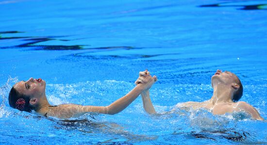 Чемпионат мира FINA 2019. Синхронное плавание. Смешанный дуэт. Техническая программа