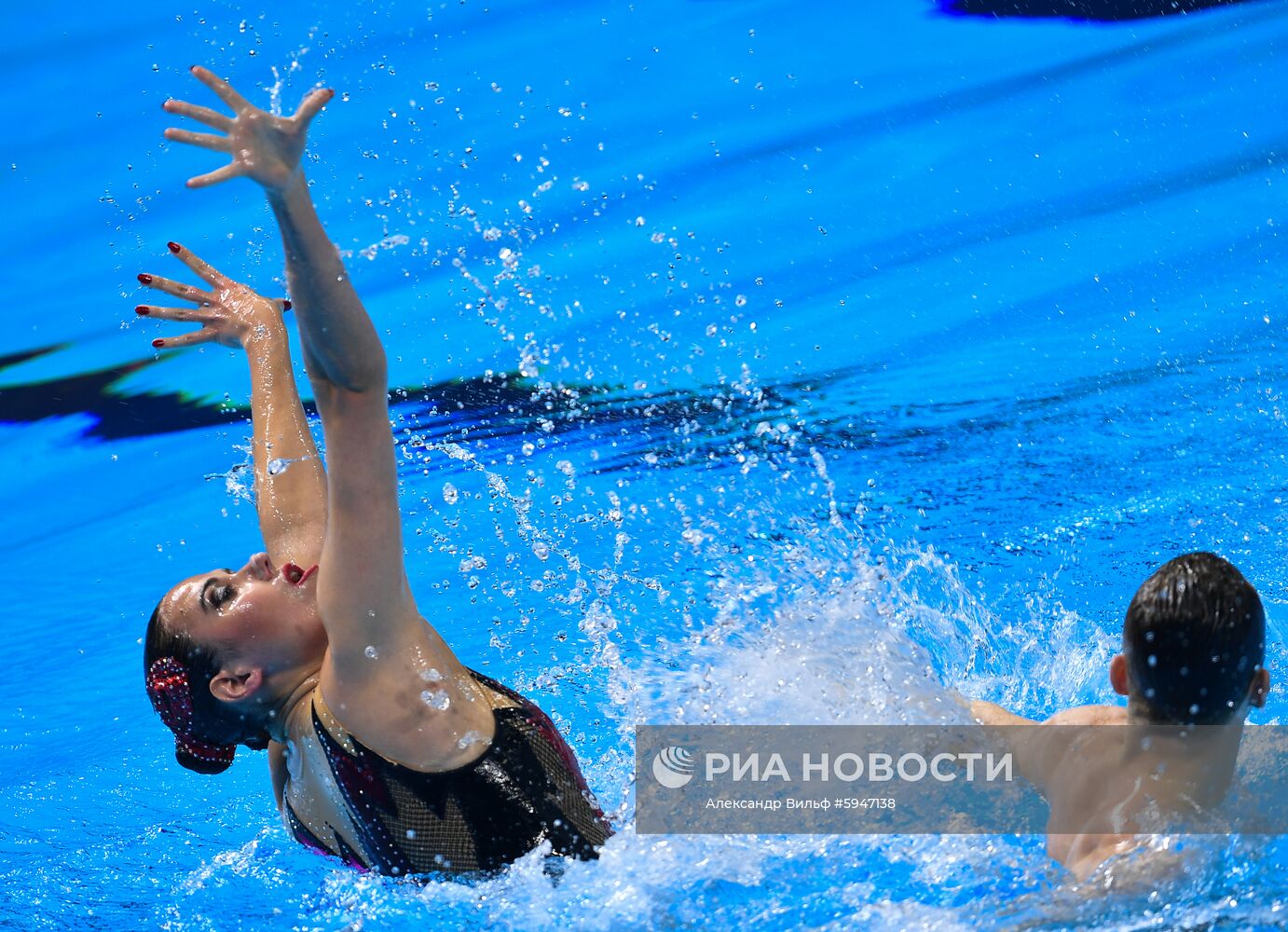 Чемпионат мира FINA 2019. Синхронное плавание. Смешанный дуэт. Техническая программа