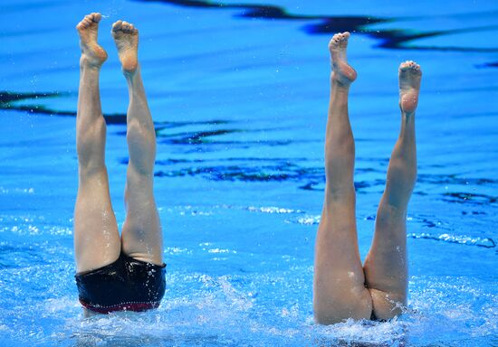 Чемпионат мира FINA 2019. Синхронное плавание. Смешанный дуэт. Техническая программа