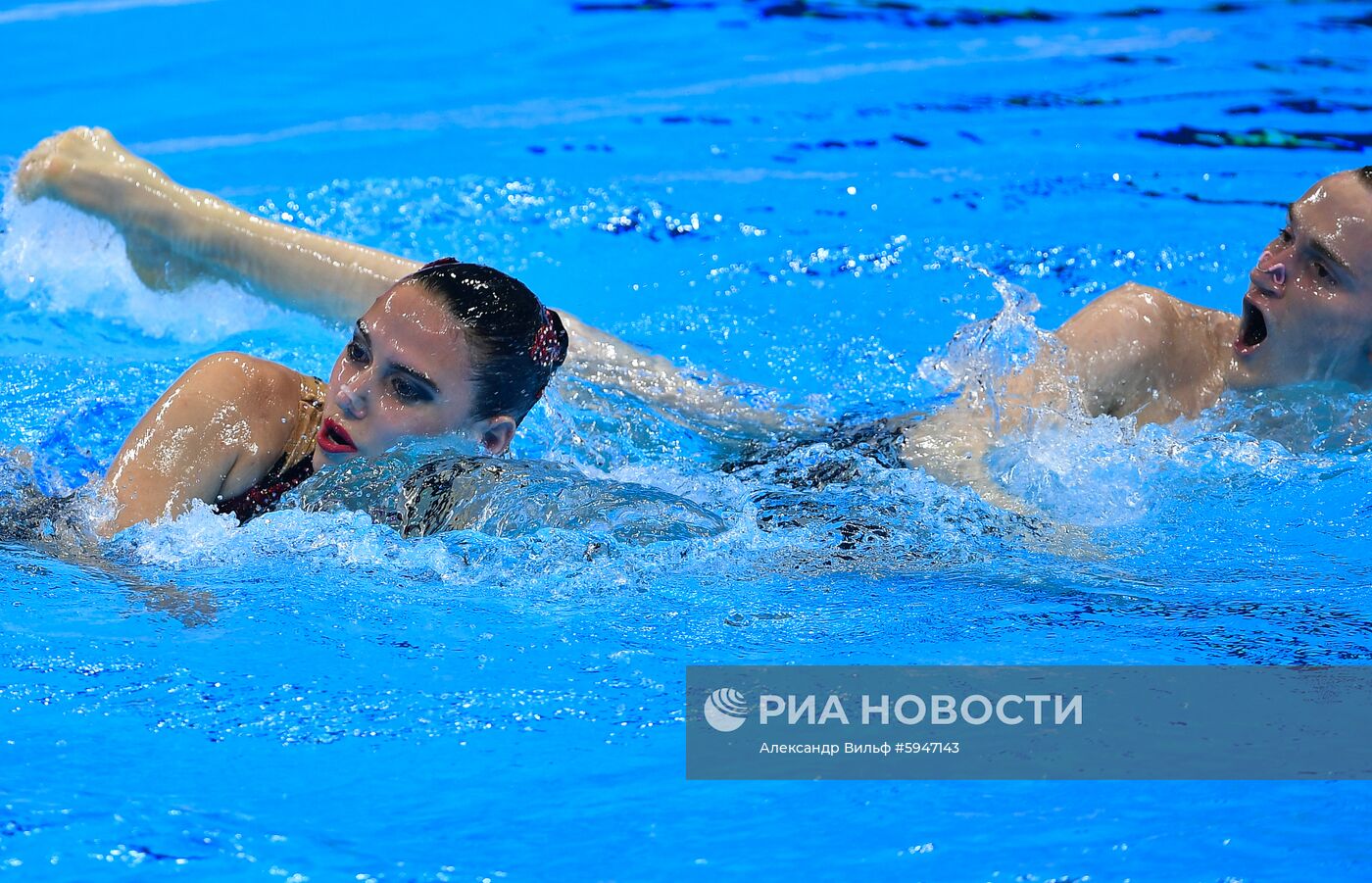 Чемпионат мира FINA 2019. Синхронное плавание. Смешанный дуэт. Техническая программа