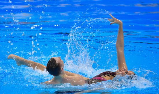 Чемпионат мира FINA 2019. Синхронное плавание. Смешанный дуэт. Техническая программа