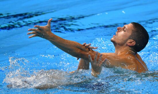 Чемпионат мира FINA 2019. Синхронное плавание. Смешанный дуэт. Техническая программа
