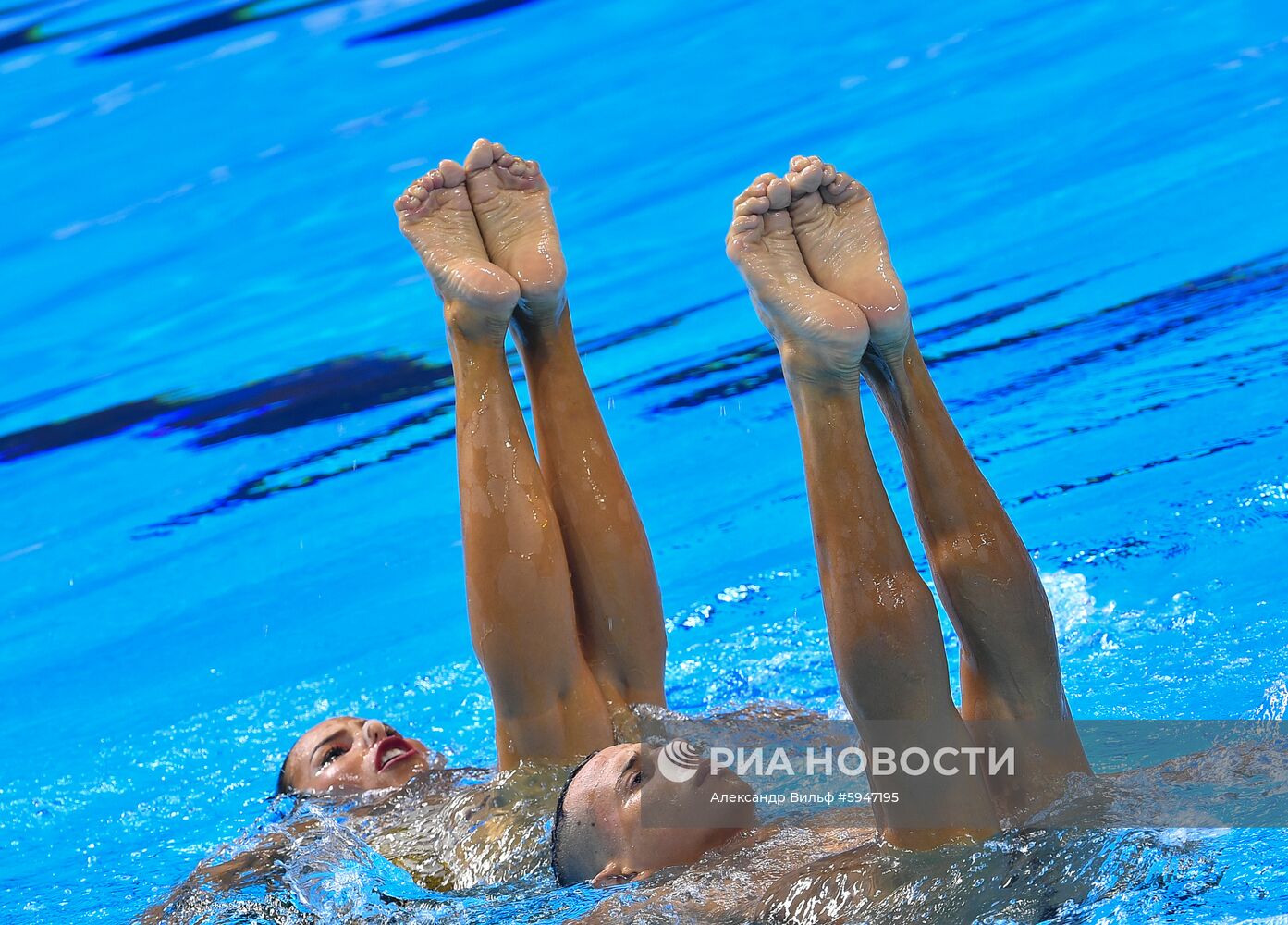 Чемпионат мира FINA 2019. Синхронное плавание. Смешанный дуэт. Техническая программа