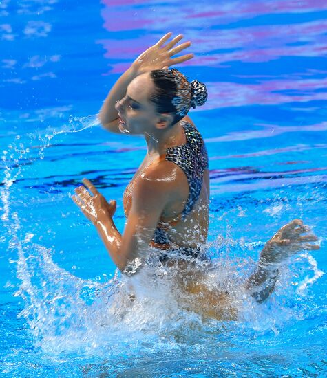Чемпионат мира FINA 2019. Синхронное плавание. Смешанный дуэт. Техническая программа