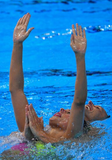 Чемпионат мира FINA 2019. Синхронное плавание. Смешанный дуэт. Техническая программа