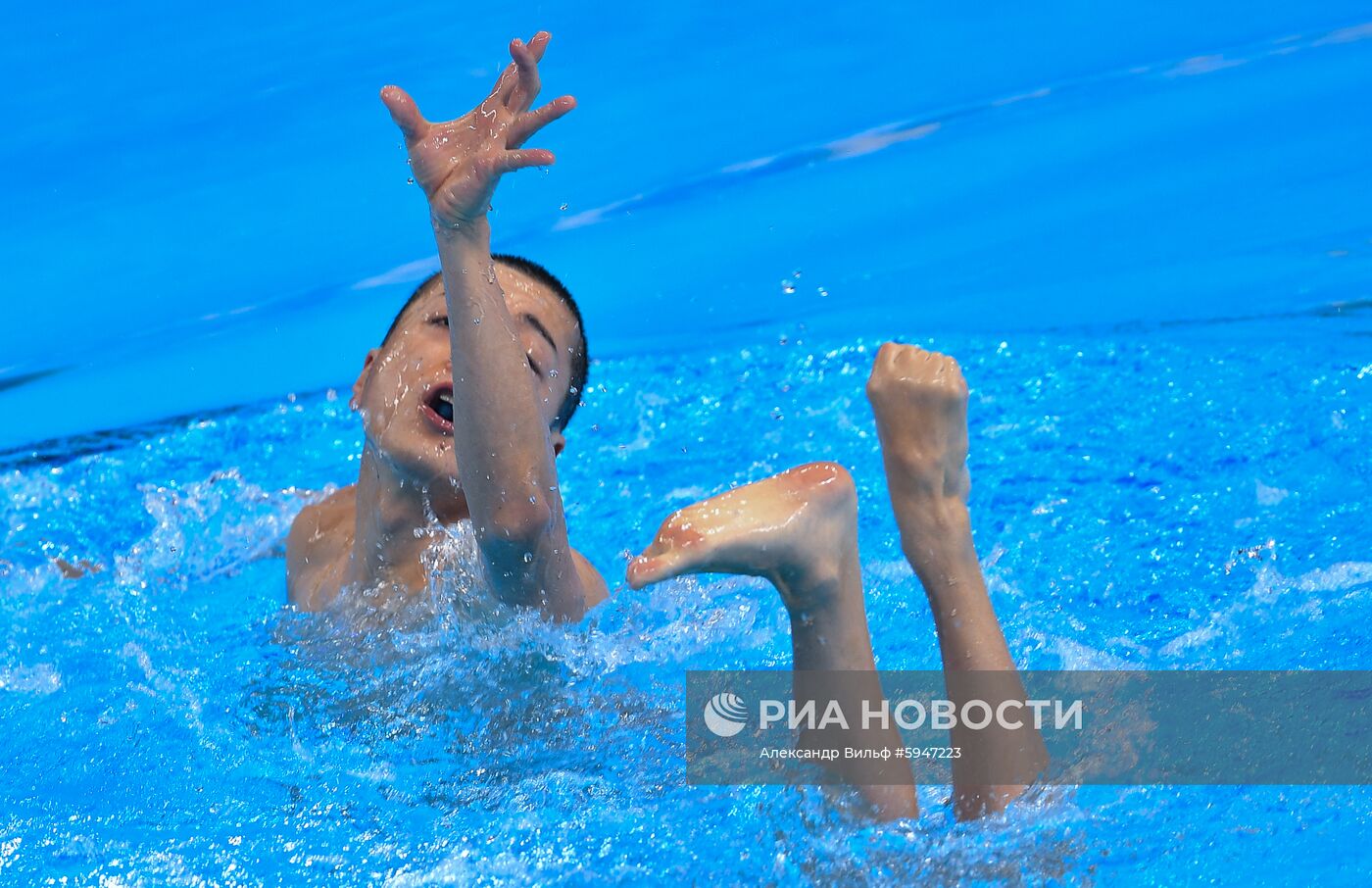 Чемпионат мира FINA 2019. Синхронное плавание. Смешанный дуэт. Техническая программа