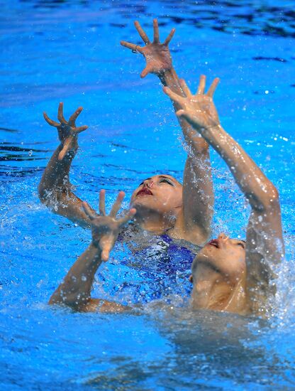 Чемпионат мира FINA 2019. Синхронное плавание. Смешанный дуэт. Техническая программа