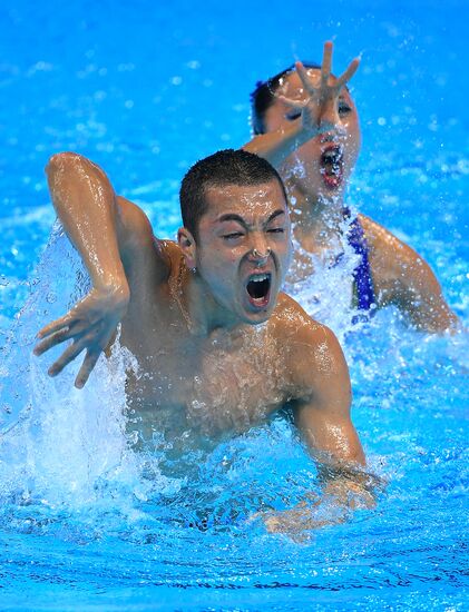 Чемпионат мира FINA 2019. Синхронное плавание. Смешанный дуэт. Техническая программа