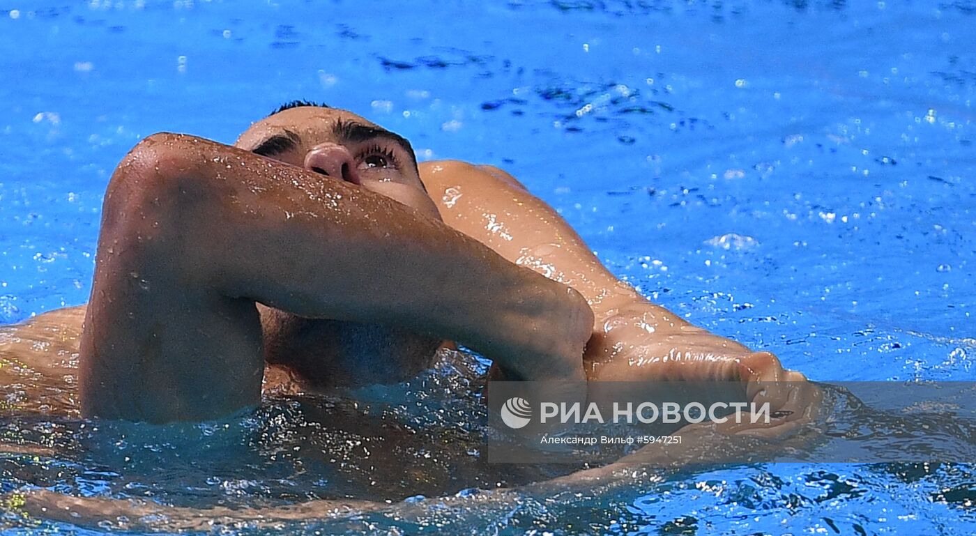 Чемпионат мира FINA 2019. Синхронное плавание. Смешанный дуэт. Техническая программа