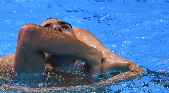 Чемпионат мира FINA 2019. Синхронное плавание. Смешанный дуэт. Техническая программа