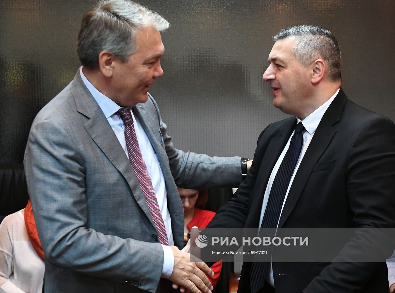 Встреча депутатов Госдумы РФ с делегацией из Грузии 