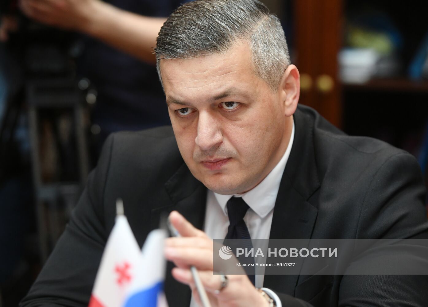 Встреча депутатов Госдумы РФ с делегацией из Грузии 