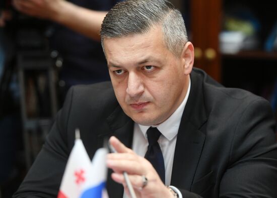 Встреча депутатов Госдумы РФ с делегацией из Грузии 