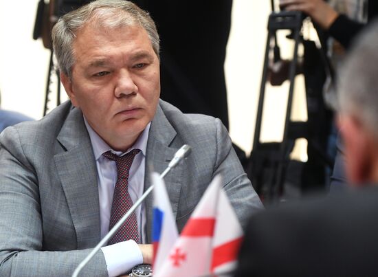 Встреча депутатов Госдумы РФ с делегацией из Грузии 