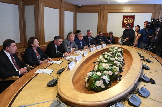 Встреча депутатов Госдумы РФ с делегацией из Грузии 