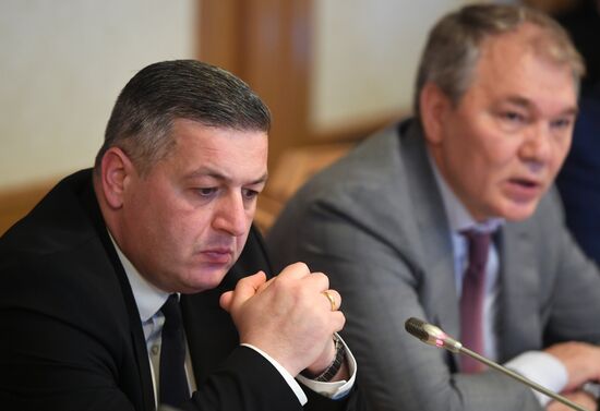 Встреча депутатов Госдумы РФ с делегацией из Грузии 