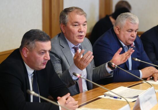 Встреча депутатов Госдумы РФ с делегацией из Грузии 