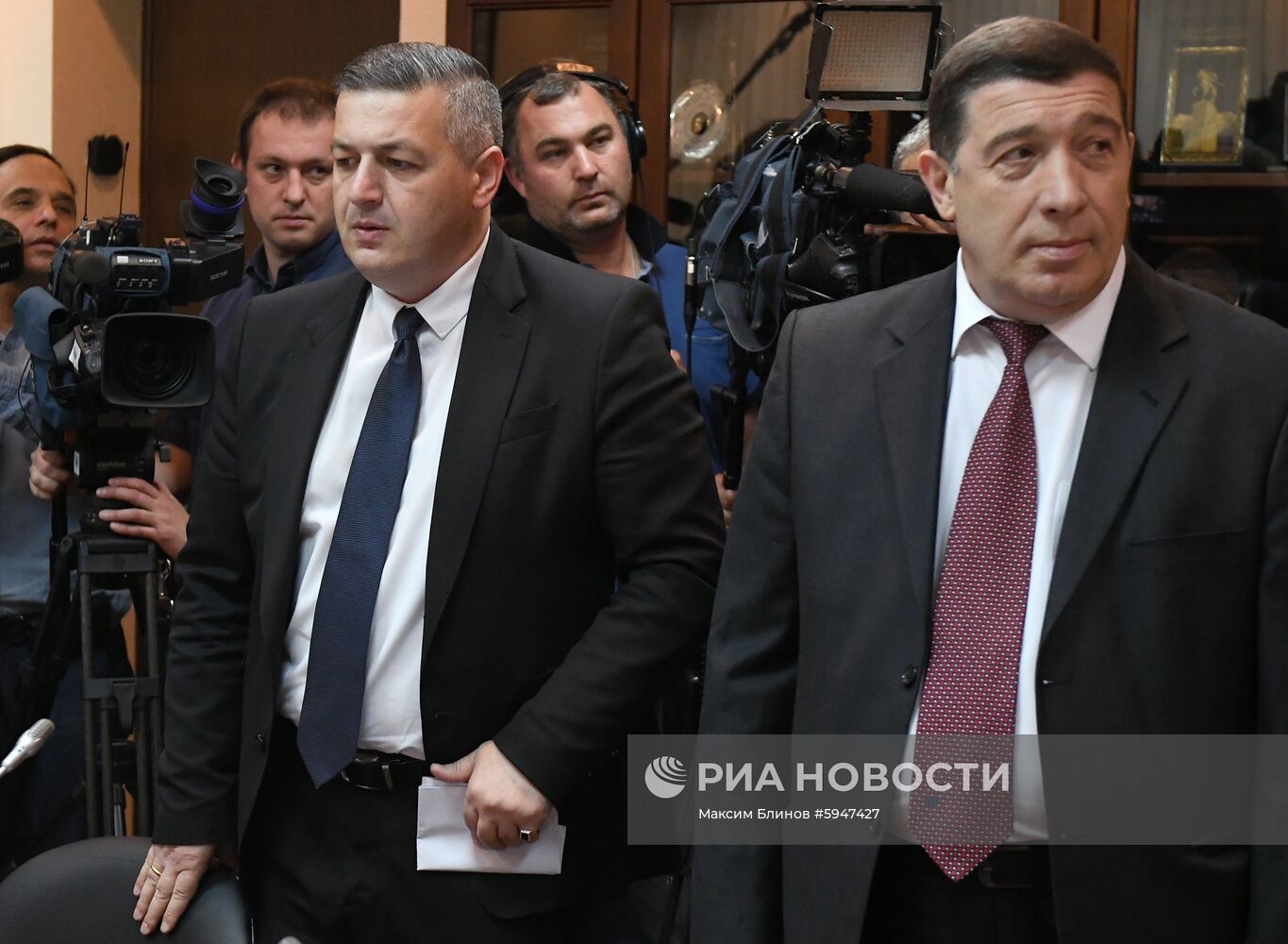 Встреча депутатов Госдумы РФ с делегацией из Грузии 