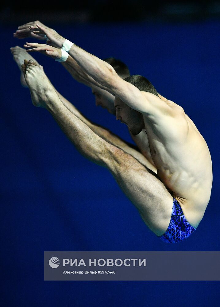 Чемпионат мира FINA 2019. Синхронные прыжки в воду. Мужчины. Вышка 10 м