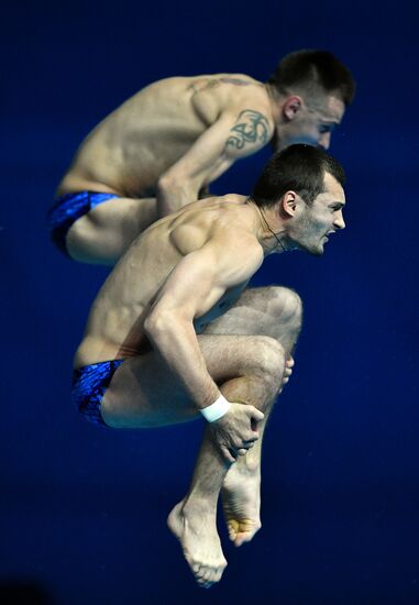 Чемпионат мира FINA 2019. Синхронные прыжки в воду. Мужчины. Вышка 10 м