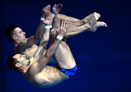 Чемпионат мира FINA 2019. Синхронные прыжки в воду. Мужчины. Вышка 10 м