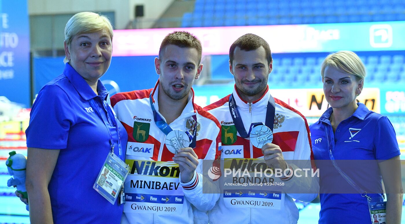 Чемпионат мира FINA 2019. Синхронные прыжки в воду. Мужчины. Вышка 10 м