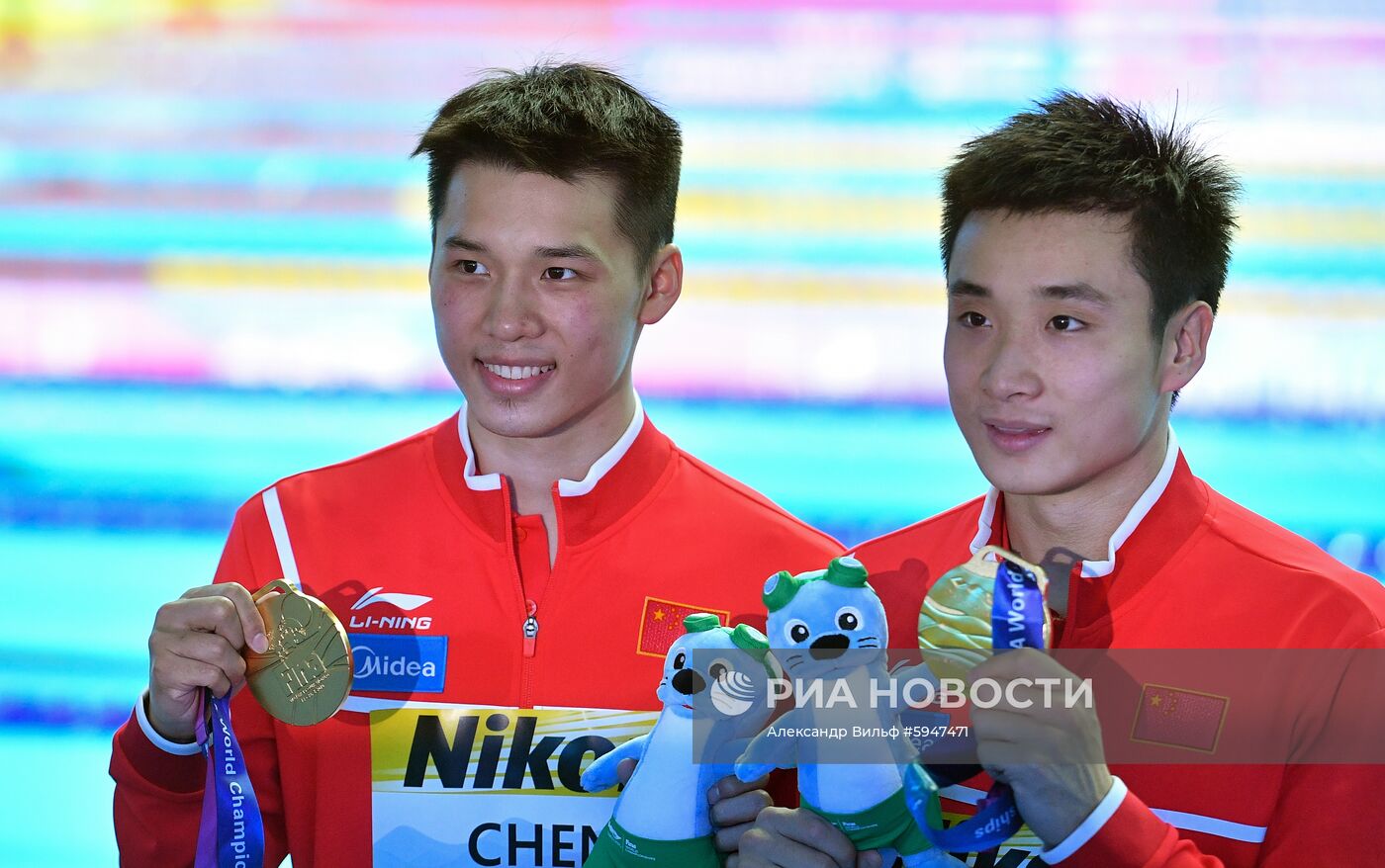 Чемпионат мира FINA 2019. Синхронные прыжки в воду. Мужчины. Вышка 10 м