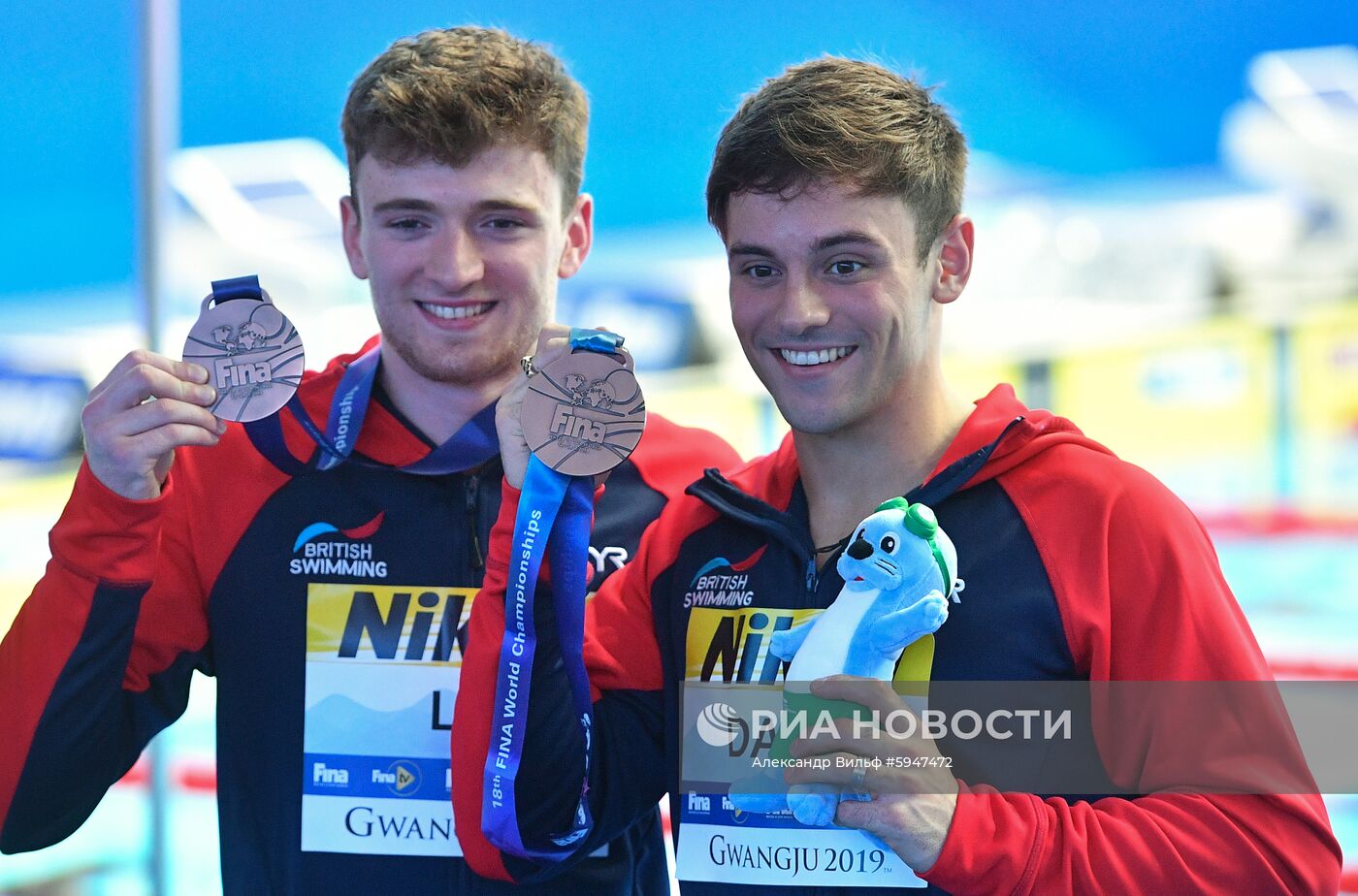 Чемпионат мира FINA 2019. Синхронные прыжки в воду. Мужчины. Вышка 10 м