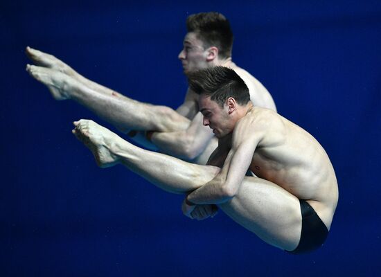 Чемпионат мира FINA 2019. Синхронные прыжки в воду. Мужчины. Вышка 10 м