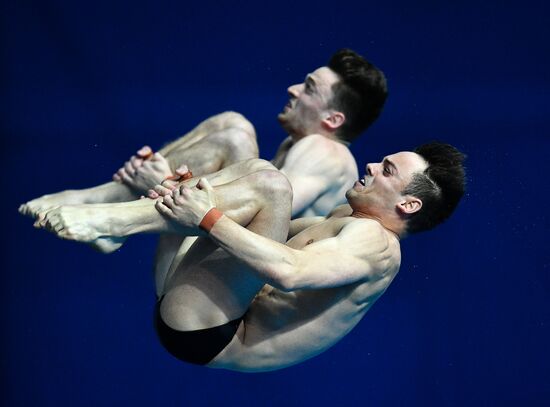 Чемпионат мира FINA 2019. Синхронные прыжки в воду. Мужчины. Вышка 10 м